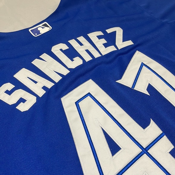 Authentic Collection Aaron Sanchez Blue Jays Jersey - Picture 10 of 10